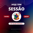 78ª Sessão Oridinária ocorre hoje